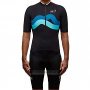 2017 Fahrradbekleidung Maap Fat Stripe Shwarz Trikot Kurzarm und Tragerhose