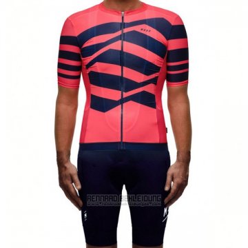 2017 Fahrradbekleidung Maap M-flag Pro Rot Trikot Kurzarm und Tragerhose