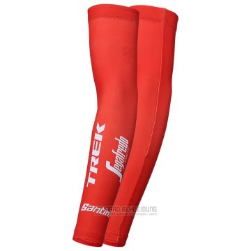 2018 Trek Segafredo Radsport Beinwarmer Radfahren Rot