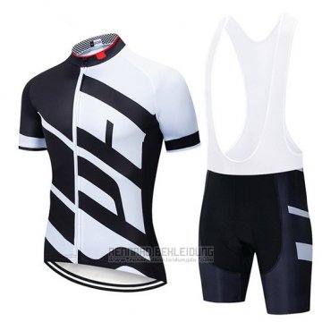 2019 Fahrradbekleidung Specialized Wei Shwarz Trikot Kurzarm und Tragerhose