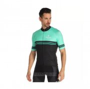 2021 Fahrradbekleidung Bianchi Licht Grun Trikot Kurzarm und Tragerhose(1)