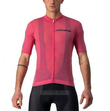 2021 Fahrradbekleidung Giro d'Italia Rosa Trikot Kurzarm und Tragerhose