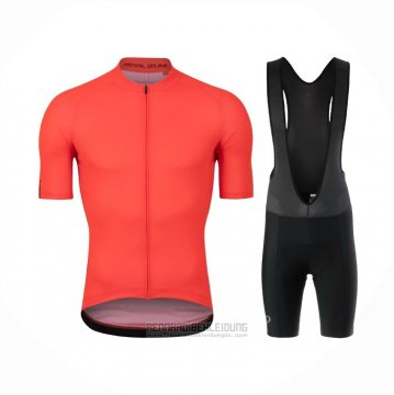 2021 Fahrradbekleidung Pearl Izumi Rot Trikot Kurzarm und Tragerhose