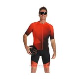 2022 Fahrradbekleidung Gore Orange Trikot Kurzarm und Tragerhose