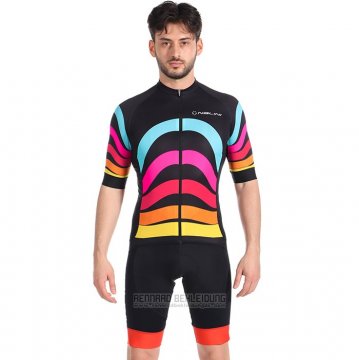 2022 Fahrradbekleidung Nalini Shwarz Trikot Kurzarm und Tragerhose