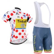 2016 Fahrradbekleidung Tinkoff Rot und Lider Wei Trikot Kurzarm und Tragerhose