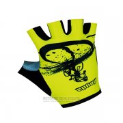2017 Aogda Handschuhe Radfahren Gelb und Shwarz