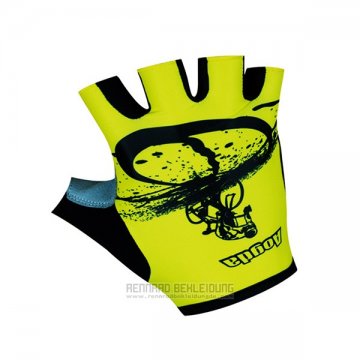 2017 Aogda Handschuhe Radfahren Gelb und Shwarz