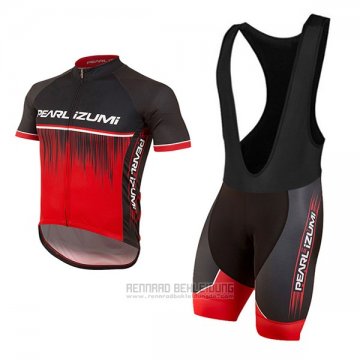 2017 Fahrradbekleidung Pearl Izumi Rot Trikot Kurzarm und Tragerhose