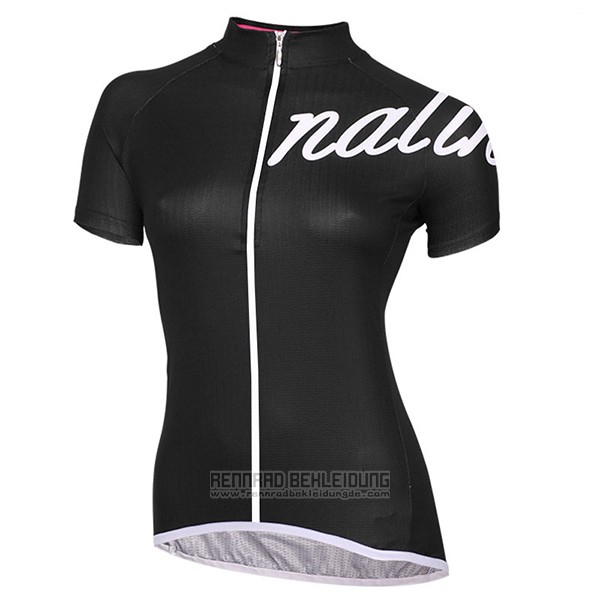 2017 Fahrradbekleidung Frau Nalini Wave Tief Shwarz Trikot Kurzarm und Tragerhose - zum Schließen ins Bild klicken