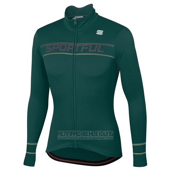 2020 Fahrradbekleidung Frau Sportful Grun Trikot Langarm und Tragerhose - zum Schließen ins Bild klicken