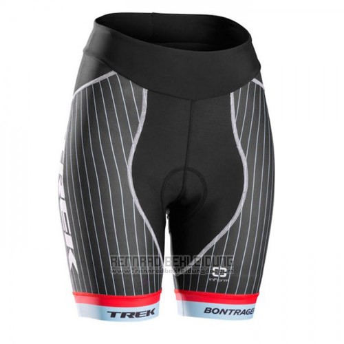 2015 Fahrradbekleidung Trek Blau und Shwarz Trikot Kurzarm und Tragerhose
