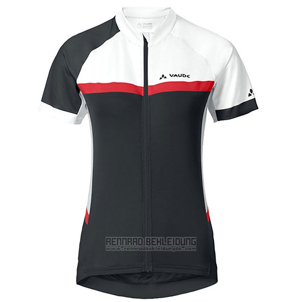 2017 Fahrradbekleidung Frau Vaude Wei und Shwarz Trikot Kurzarm und Tragerhose