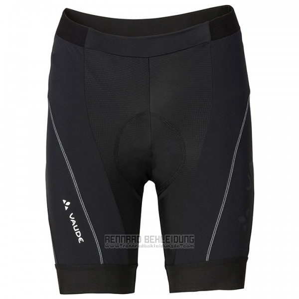 2017 Fahrradbekleidung Frau Vaude Wei und Shwarz Trikot Kurzarm und Tragerhose