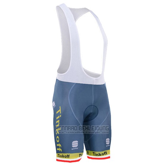 2016 Fahrradbekleidung Tinkoff Rot und Lider Wei Trikot Kurzarm und Tragerhose