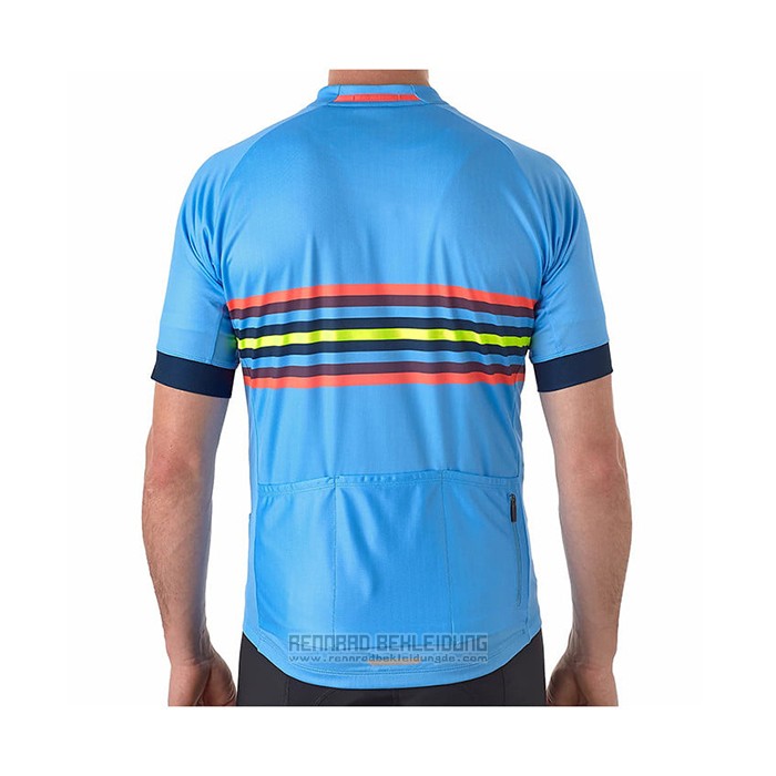 2021 Fahrradbekleidung Bontrager Blau Trikot Kurzarm und Tragerhose - zum Schließen ins Bild klicken