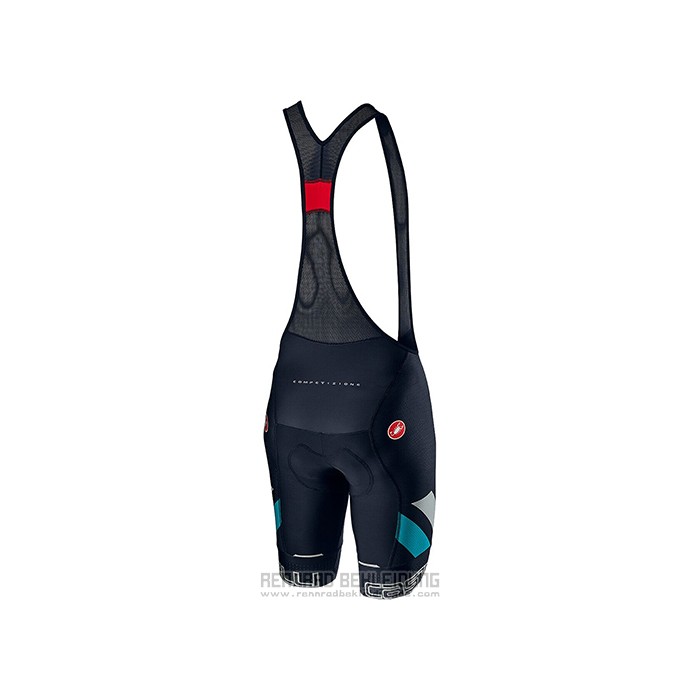 2021 Fahrradbekleidung Castelli Licht Blau Trikot Kurzarm und Tragerhose
