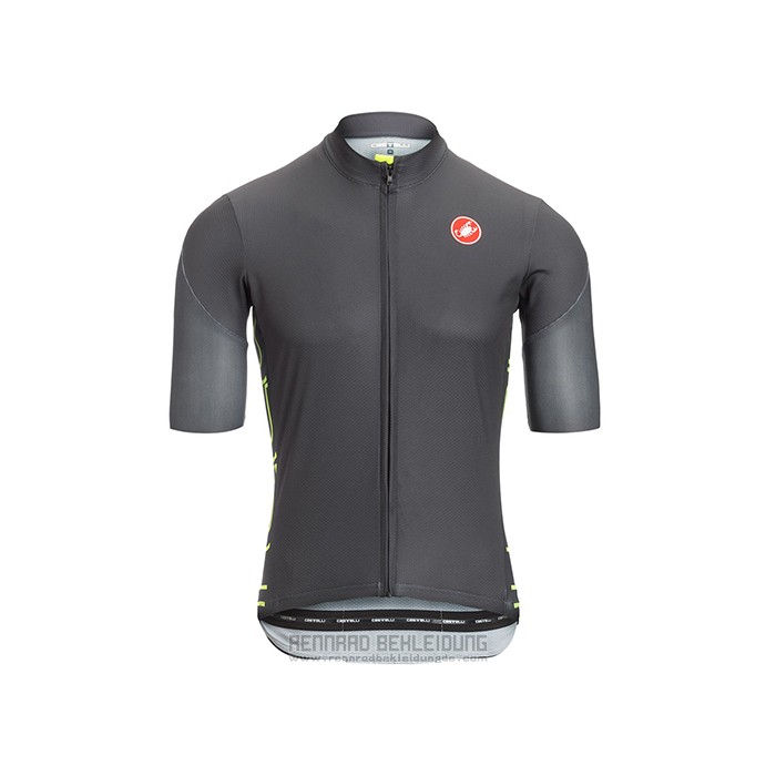 2021 Fahrradbekleidung Castelli Shwarz Trikot Kurzarm und Tragerhose