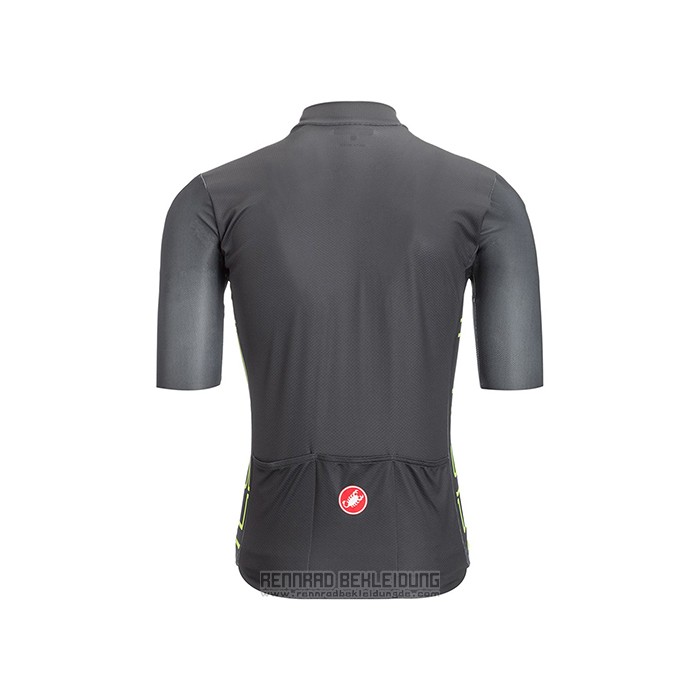 2021 Fahrradbekleidung Castelli Shwarz Trikot Kurzarm und Tragerhose