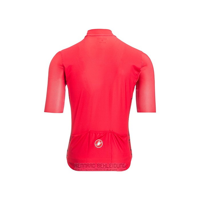 2021 Fahrradbekleidung Castelli Tief Rosa Trikot Kurzarm und Tragerhose - zum Schließen ins Bild klicken