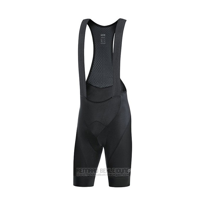 2022 Fahrradbekleidung Gore Grun Shwarz Trikot Kurzarm und Tragerhose