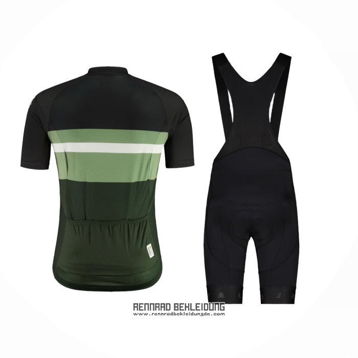 2024 Fahrradbekleidung Maloja Shwarz Grun Trikot Kurzarm Und Tragerhose
