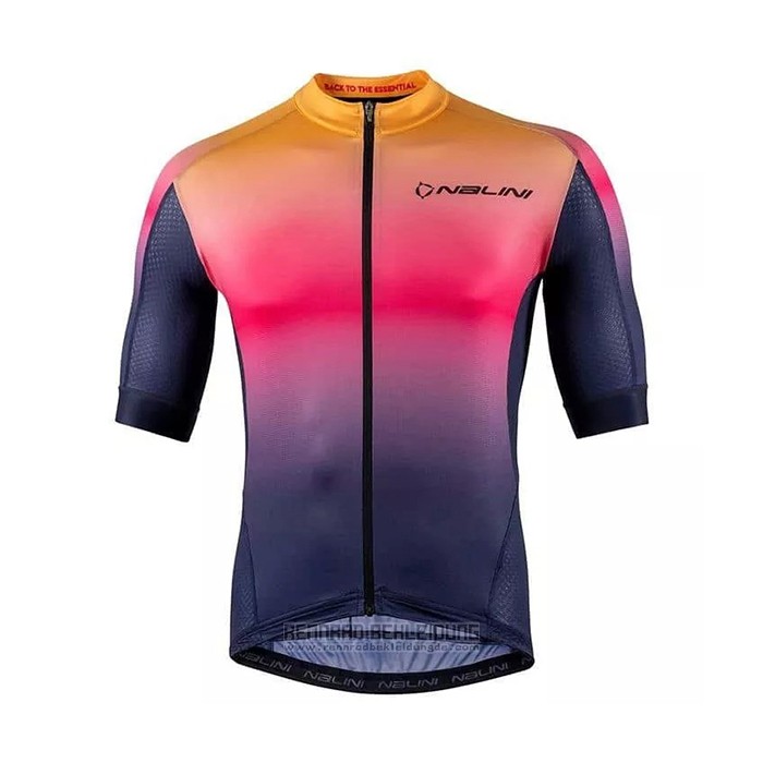 2021 Fahrradbekleidung Nalini Mehrfarbig Trikot Kurzarm und Tragerhose - zum Schließen ins Bild klicken