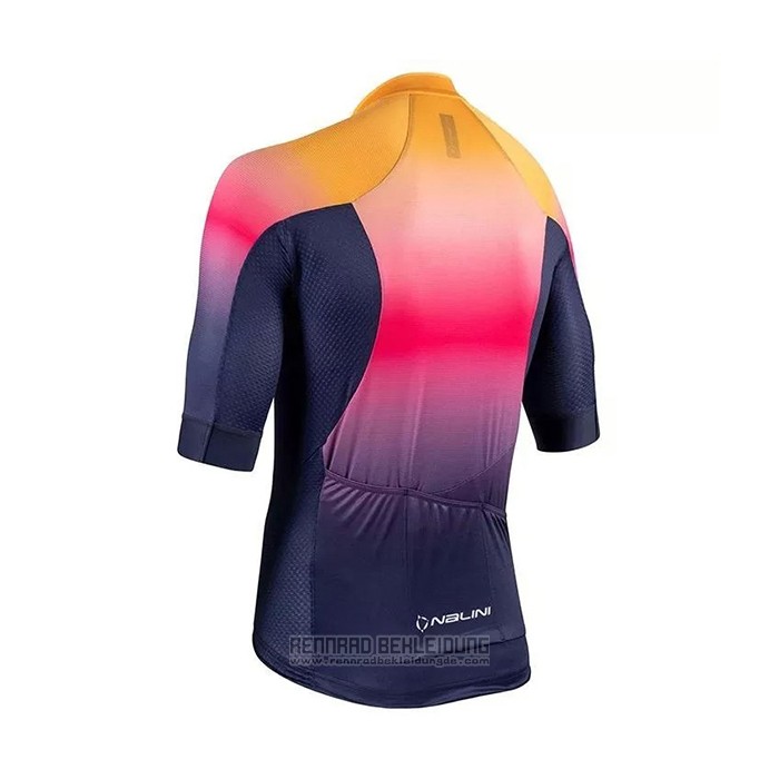 2021 Fahrradbekleidung Nalini Mehrfarbig Trikot Kurzarm und Tragerhose - zum Schließen ins Bild klicken