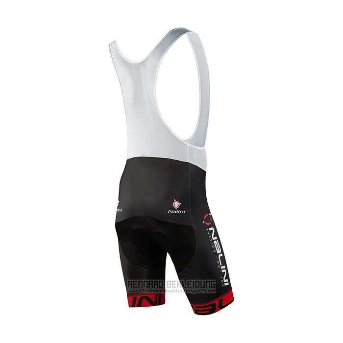 2021 Fahrradbekleidung Nalini Rot Trikot Kurzarm und Tragerhose