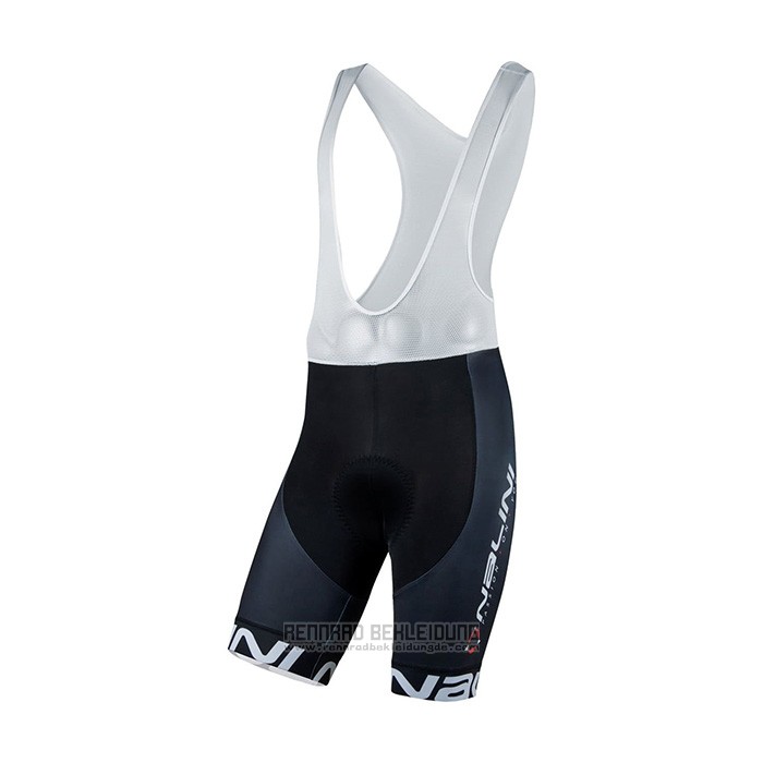 2021 Fahrradbekleidung Nalini Shwarz Gelb Trikot Kurzarm und Tragerhose
