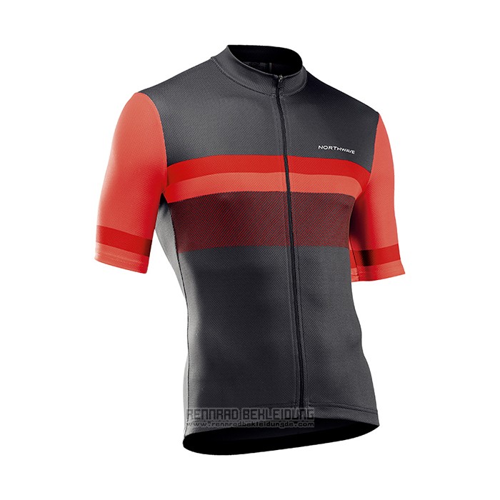 2021 Fahrradbekleidung Northwave Rot Trikot Kurzarm und Tragerhose - zum Schließen ins Bild klicken