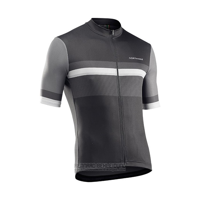 2021 Fahrradbekleidung Northwave Shwarz Trikot Kurzarm und Tragerhose