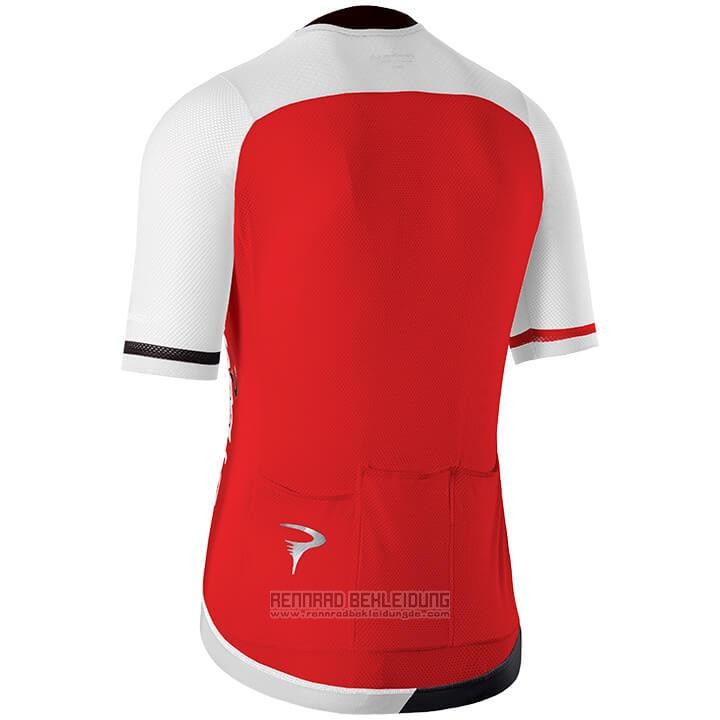 2020 Fahrradbekleidung Pinarello Rot Wei Trikot Kurzarm und Tragerhose - zum Schließen ins Bild klicken