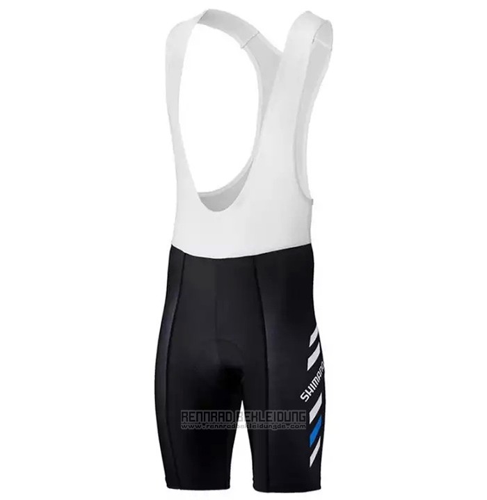 2021 Fahrradbekleidung Shimano Shwarz Trikot Kurzarm und Tragerhose - zum Schließen ins Bild klicken