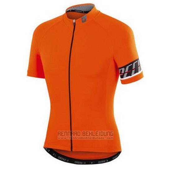 2018 Fahrradbekleidung Specialized Orange Shwarz Trikot Kurzarm und Tragerhose