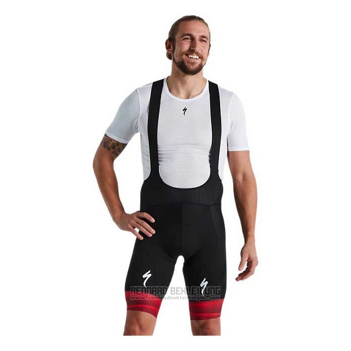 2021 Fahrradbekleidung Specialized Rot Trikot Kurzarm und Tragerhose - zum Schließen ins Bild klicken