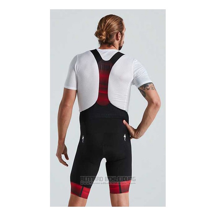 2021 Fahrradbekleidung Specialized Rot Trikot Kurzarm und Tragerhose - zum Schließen ins Bild klicken