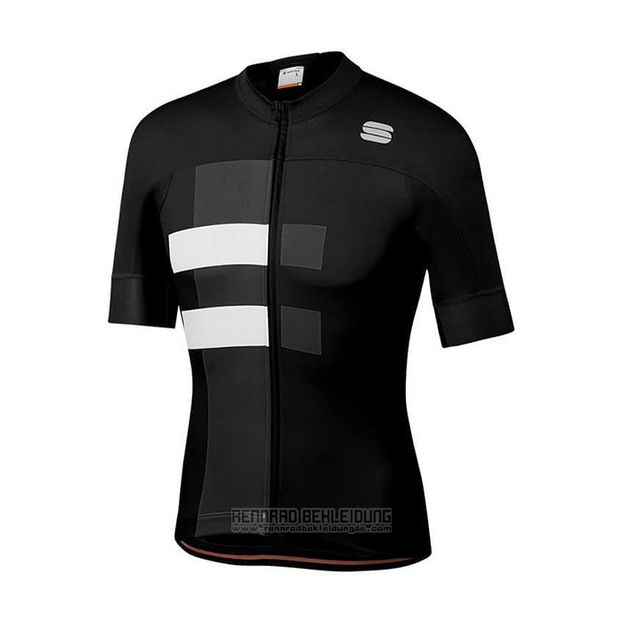 2021 Fahrradbekleidung Sportful Shwarz Wei Trikot Kurzarm und Tragerhose - zum Schließen ins Bild klicken