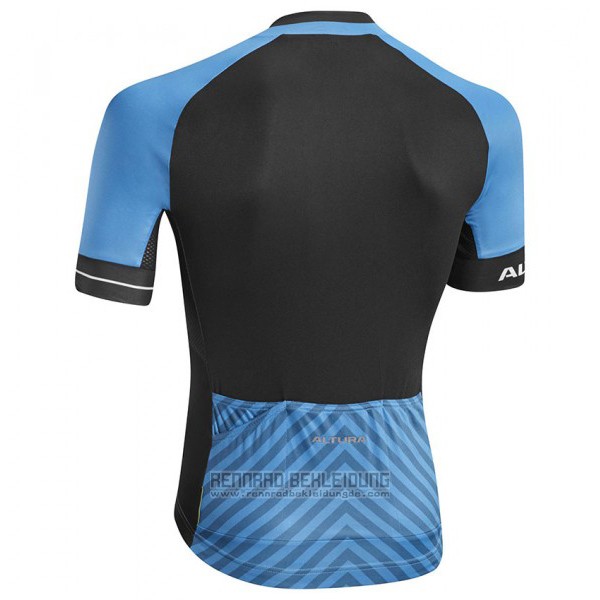 2017 Fahrradbekleidung Altura Peloton Blau Trikot Kurzarm und Tragerhose - zum Schließen ins Bild klicken