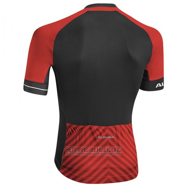 2017 Fahrradbekleidung Altura Peloton Rot Trikot Kurzarm und Tragerhose - zum Schließen ins Bild klicken