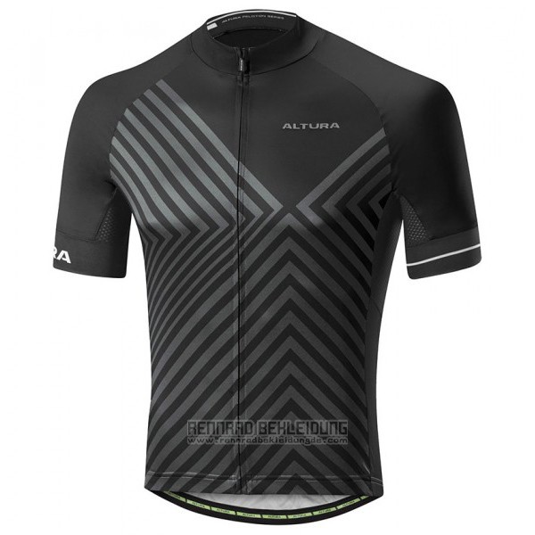 2017 Fahrradbekleidung Altura Peloton Shwarz Trikot Kurzarm und Tragerhose