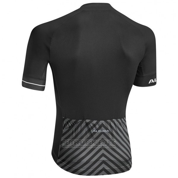 2017 Fahrradbekleidung Altura Peloton Shwarz Trikot Kurzarm und Tragerhose