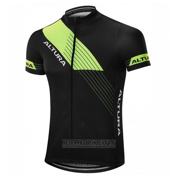 2017 Fahrradbekleidung Altura Sportive Shwarz Trikot Kurzarm und Tragerhose