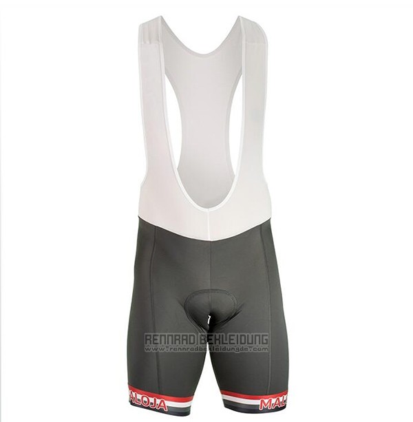 2017 Fahrradbekleidung Maloja Braun Trikot Kurzarm und Tragerhose