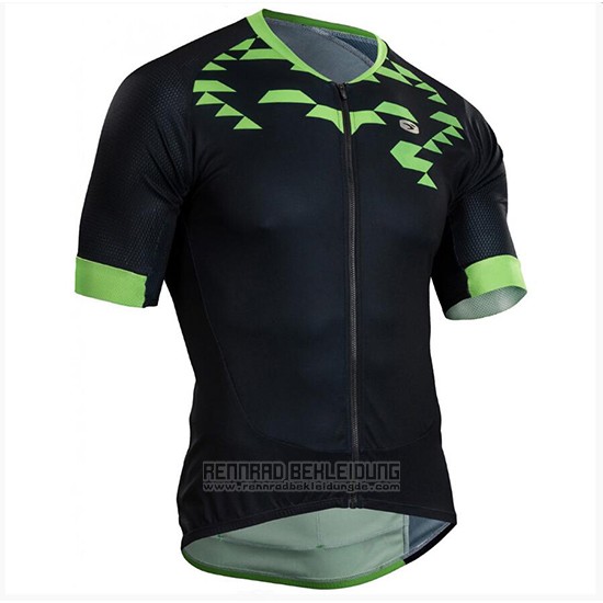 2018 Fahrradbekleidung Sugoi RS Training Shwarz und Grun Trikot Kurzarm und Tragerhose - zum Schließen ins Bild klicken