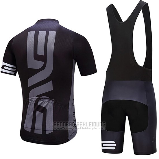 2019 Fahrradbekleidung Dna Shwarz Trikot Kurzarm und Tragerhose