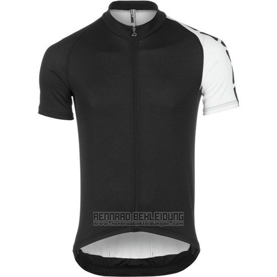 2016 Fahrradbekleidung Assos Shwarz Trikot Kurzarm und Tragerhose