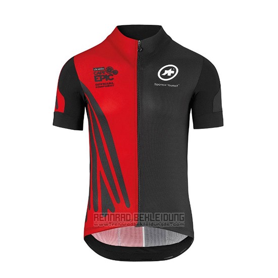 2018 Fahrradbekleidung Assos SS.Capeepicxc Rot Trikot Kurzarm und Tragerhose - zum Schließen ins Bild klicken