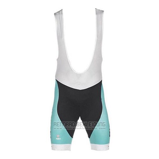 2017 Fahrradbekleidung Bianchi Grun Trikot Kurzarm und Tragerhose