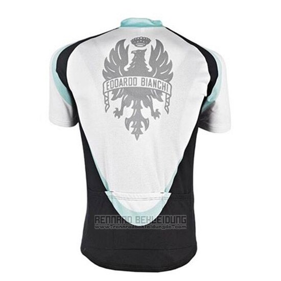 2017 Fahrradbekleidung Bianchi Wei Trikot Kurzarm und Tragerhose - zum Schließen ins Bild klicken